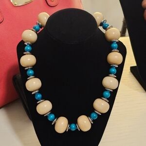 Vintage Bohemian Wooden Necklace